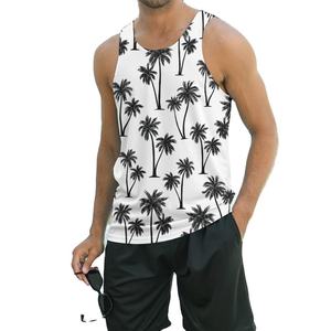 เสื้อกล้ามทรงเข้ารูป ยี่ห้อ Factory Popular ผ้าโพลีเอสเตอร์ผสมคอตตอน เนื้อผ้านุ่ม สวมใส่สบาย เหมาะสำหรับสกรีนลาย เสื้อกล้ามเปล่าสำหรับผู้ชาย สีสันสดใส สำหรับฤดูร้อน - Product Image 1