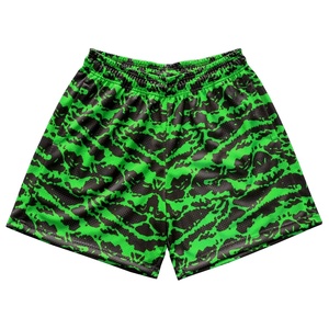 Pantalones Cortos de Baloncesto Sublimados Personalizados 2025, 100% Algodón, para Adultos y Niños, Transpirables, Ecológicos, de Secado Rápido y Cintura Alta - Product Image 3