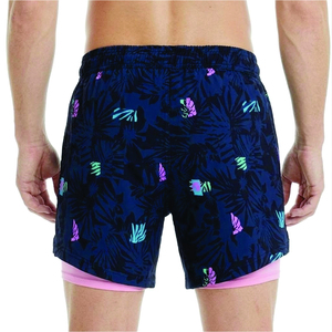 Shorts de course sublimés respirants anti-frottement pour hommes, séchage rapide, performance athlétique, collection 2026 - Product Image 6