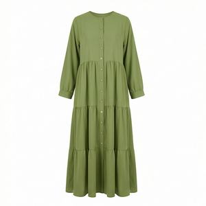 Fabricant OEM d'Abayas sur Mesure – Nouvelle Collection : Kaftans Élégants Brodés ou Imprimés – Vente en Gros de Robes Modestes et Tendance - Product Image 1