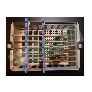 Juego de Rongeurs Kerrison con Mango Micro V Mueller Recubierto de Titanio, con Estuche de Esterilización, Certificado CE de Salaar Industry - Product Image 2