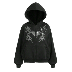 100% Cotton Customizable Lightweight Fleece Eco-friendly Men <b>Rhinestone</b> <b>hoodies</b> Latest Design All Colors Men <b>Rhinestone</b> Hoodie - Product Image 1