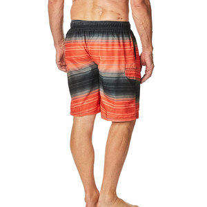 Traje de baño de secado rápido para hombre, pantalones cortos de playa, talla grande, estampado personalizado, cremalleras frontales, 1 pieza, ecológico. - Product Image 2