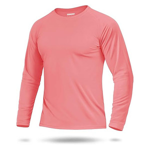 เสื้อเชิ้ตป้องกันแสงแดด UPF 50+ สำหรับผู้ชาย แขนยาว น้ำหนักเบา แห้งเร็ว เหมาะสำหรับว่ายน้ำ ป้องกันผื่นแดง - Product Image 1