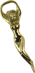 Abridor de Botellas de Cerveza Decorativo de Latón Hecho a Mano con Figura de Mujer Desnuda, Herramienta de Bar Coleccionable para Entretenimiento y Regalos - Product Image 2