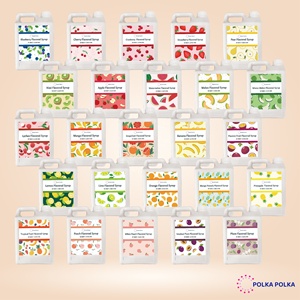 Ingrédients de thé Boba de sirop de fruits de litchi liquide de qualité supérieure pour les boissons de thé à bulles et les garnitures de dessert Emballage de bouteille - Product Image 3