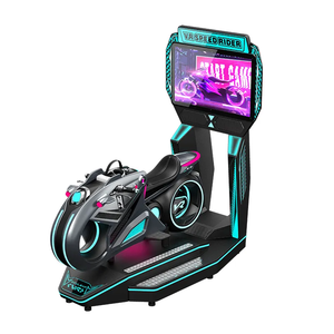Simulateur de vélo VR pour 2 joueurs, machine de course de réalité virtuelle haute performance avec écran de 80 pouces - Product Image 3