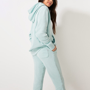 Ensemble de survêtements pour femmes à manches longues, vêtements de sport pour la course à pied et le jogging, coupe ample personnalisée, nouveau style, survêtement zippé pour femmes - Product Image 5