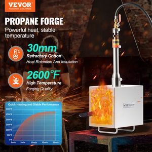 Fucina Portatile a Propano a 1 Bruciatore per Forgiatura di Coltelli e Lame, Attrezzatura per Fabbri, Grande Capacità, Macchinario per Forgiatura Metalli - Product Image 2