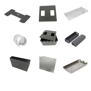 Custom Steel Metal Sheet Stamp Works Thin Metal Stamped Sheet Parts Sheet Metal Aluminum Stamping Process