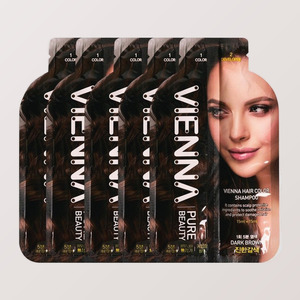 ยาย้อมผมเกาหลี K-Beauty ย้อมผมขาวใน 5 นาที ปิดผมขาว ไม่ระคายเคือง ใช้ได้ 5 ครั้ง สีน้ำตาลเข้ม 1 ชิ้น - Product Image 4