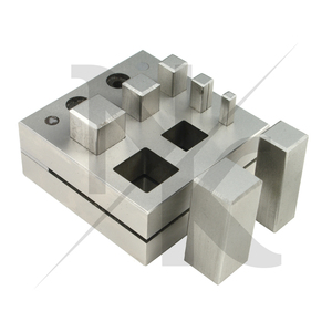 Professional Jewelry Making Tools Square Rectangle <b>Disc</b> Cutter Stainless Steel Punching Machine Set <b>Gold</b> Silver Sheet Cutting - Product Image 6