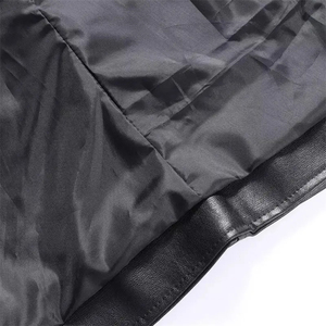 Chaleco de Cuero Genuino Transpirable para Hombre, Cuello Camisero, Impermeable, Servicio OEM, Personalizable, Ropa Exterior de Alta Calidad - Product Image 6