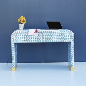 ILAHI's Bone Inlay <b>Drawer</b> Modern Design Agate Detailing <b>Storage</b> Portable Home Furniture - Product Image 4