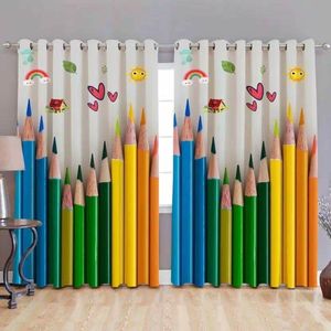 Luxury 122 X 152 cm Polyester Printed Floral Curtain Eco-Friendly Flame Retardant with Grommets Ready-Made for Home Hotel Use - Product Image 5