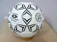 Bola Sepak SWSCORP Ukuran 5 Jahitan Tangan PU 1.5mm Mengkilap Tahan Lama & Ramah Lingkungan Berkualitas Tinggi Bola Latihan Profesional Pria