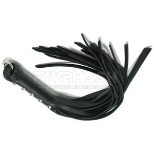 Flogger de Cuero Hecho a Mano con Tiras de Cuero de Textura Suave y Mango Resistente, Flogger de Cuero Liso para Uso Diario - Product Image 6