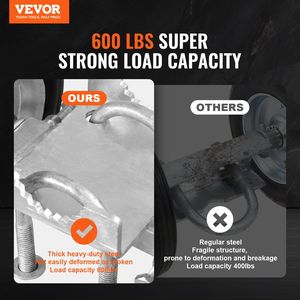 Kit per Cancello Scorrevole Resistente con 6 Ruote Universali Regolabili, Sistema Premium per Cancelli Scorrevoli - Product Image 2