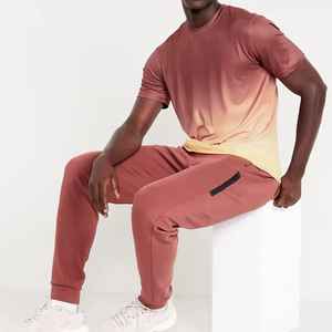 Camiseta Deportiva de Poliéster Brillante para Hombre, Estilo Verano, Tela Fresca, Diseño Personalizado, Logotipo Impreso, Camiseta para Hombre - Product Image 3