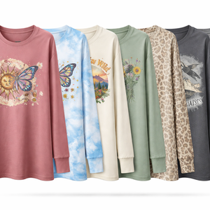 Camisetas de Poliéster de Manga Larga Personalizadas al por Mayor para Mujer - Proveedor OEM y Fabricante Directo de Fábrica - Product Image 1