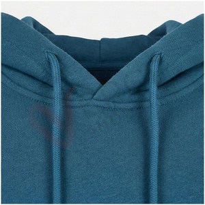 Conjunto Deportivo Azul para Hombre, Manga Larga, con Capucha, Color Sólido, Transpirable, Corte Regular, para Otoño - Product Image 4