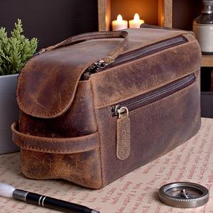 Full Grain Leather Luggage Tags Genuine Cowhide Travel Tags Privacy Cover Suitcase <b>Name</b> <b>Labels</b> Custom 3D TYG-0176 - Product Image 5