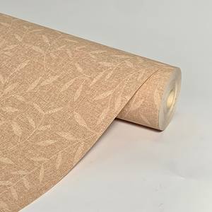 !! VENTE!!! Feuille verte Nature Plain Style PVC Papier peint Style Zen japonais Chambre à coucher vinyle PVC Revêtements muraux - Product Image 3