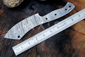 Handmade Stainless Steel Eco-Friendly Craftsman Style <b>Knife</b> Making Kit Leather Sheath Professional Kitchen <b>Fish</b> Cleaver OEM - Product Image 4