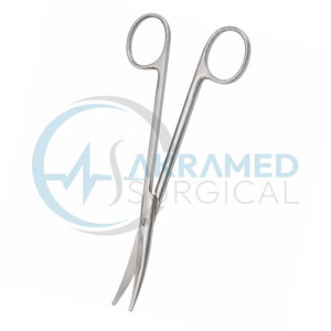 Ciseaux à capsules et tendons en acier inoxydable, instrument chirurgical orthopédique courbé, réutilisable, certifié CE, manuel - Product Image 3
