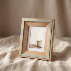 <b>Wood</b> Photo <b>Frame</b> Rectangle Vertical Minimalist Tabletop Decor Wooden <b>Picture</b> <b>Frame</b> Natural Finish Rustic Style - Product Image 2