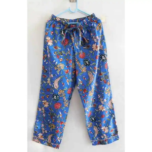 ชุดนอนผู้หญิงคุณภาพสูงสั่งทำพิเศษ ระบายอากาศได้ดี ชุดนอนผ้าฝ้ายแขนยาวสำหรับฤดูร้อน ชุดลำลอง - Product Image 2