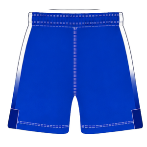 ชุดรักบี้สีน้ำเงินรอยัลสีขาวแขนสั้นเสื้อเจอร์ซีย์มีซิปด้านหน้ากางเกงขาสั้นเข้าชุดระบายอากาศได้ดีชุดฝึกซ้อมทีมชุดกีฬาประสิทธิภาพสูง - Product Image 6