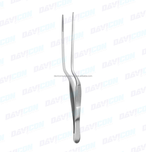 Pinces à pansement Adson à baïonnette en acier inoxydable, instrument chirurgical ORL, pinces à pansement et à emballage nasal - Product Image 3