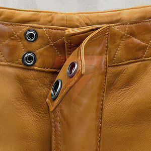Pantalones de Cuero Casuales Rectos para Hombre, Tallas Grandes, Diseño Nuevo, Alta Calidad, Ligeros, Transpirables, Cintura Alta, Opciones Personalizadas - Product Image 6