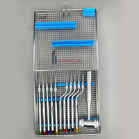 Kit d'instruments d'ostéotomes pour lifting sinusal professionnel 2026, très demandé, pour implants dentaires, ensemble d'ostéotomes pour lifting sinusal, kit chirurgical dentaire