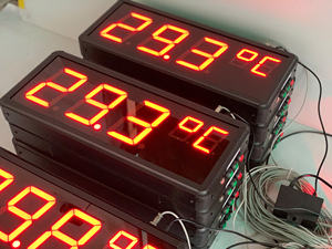 Pantalla de Temperatura LED Industrial, Modbus RS485/TCP, Software SCADA Gratuito |   AT-TMT-T -OEM Disponible - Product Image 3