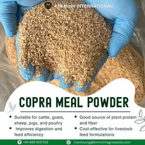 Poudre de coprah riche en protéines du Vietnam pour l'alimentation animale Kim Minh International, emballée en sac PP-PE, durée de conservation de 12 mois, conserver au frais - Product Image 2