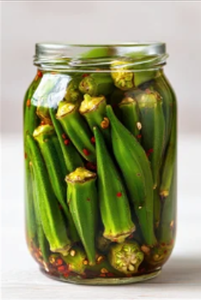 Okra conservée en pot de verre pour l'exportation, qualité supérieure - Product Image 4