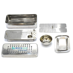 ROCKMED ARTE Système de boîte PRF de qualité allemande Instruments chirurgicaux dentaires professionnels pour Fibrine Riche en Plaquettes Classe I Manuels Ergonomiques - Product Image 1