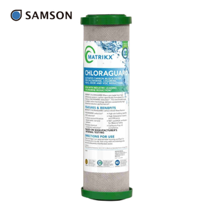 Filtre à charbon actif MATRIKX CHLORAGUARD 36-250-10 10 pouces - Product Image 1