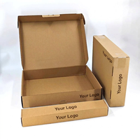Caja de Embalaje para Portátil, Resistente, Corrugada, Rígida, Estilo Carpeta, Hecha con Materiales Reciclados Ecológicos, con Cierre Magnético y Grabado