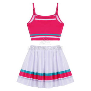 Vente directe d'usine, uniforme de cheerleading sans manches, nouveau style, vêtements de sport, uniforme de cheerleading - Product Image 4