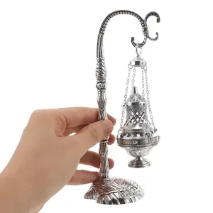 Traditional Inspired Religious <b>Bakhoor</b> Incense Burner for <b>Oud</b> Chips Eco-friendly Natural Raw Material Indian Aroma for Home Use - Product Image 3