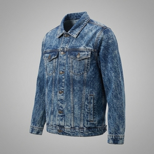 Custom <b>Men</b> <b>Denim</b> <b>Jacket</b> Modern Lifestyle Outerwear with Premium Construction and Wholesale Manufacturing Solutions Best Selling - Product Image 4