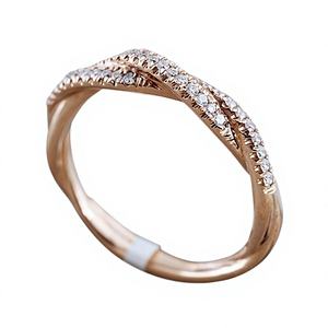 Anillo de Diamantes Naturales en Oro Amarillo de 14K con Certificación GIA, Color Fantasía Intenso, Estilo Ejecutivo/Profesional - Product Image 2