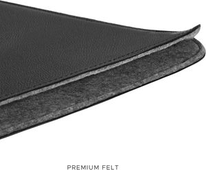 Premium Quality BLACK Custom Business <b>Laptop</b> Cover High Stylish Soft Genuine Leather Bag <b>Sleeve</b> Durable Wholesale Large Capacity - Product Image 6