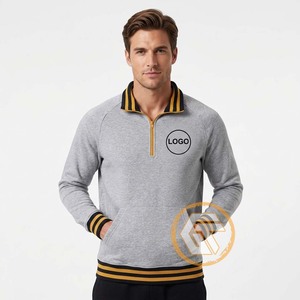 เสื้อกันหนาวปักลาย GREEK TREASURES Alpha Solid ผ้าฝ้ายฟลีซ 100% น้ำหนัก 500 กรัม ระบายอากาศได้ดี แห้งเร็ว สำหรับผู้ชาย ขายส่ง - Product Image 1