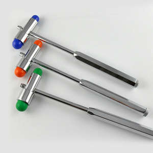 Martillo de Reflejos Neurológico de Diagnóstico Médico Clase I de Acero, Aprobado por CE ISO, Fuente de Alimentación Manual, Uso Hospitalario y Clínico, SurgiRight - Product Image 3