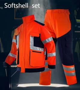 Premium Quality Wholesale <b>Softshell</b> Safety Work <b>Jacket</b> Customise Logo Printing Breathable <b>High</b>-<b>Visibility</b> Light Weight Quick - Product Image 4