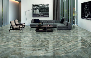 Azulejos de Cerámica de Lujo HG Golden Cracker 600x1200mm, Azulejos de Pared con Vetas Doradas, Revestimiento Interior Decorativo para Decoración de Vestíbulos de Hotel - Product Image 3